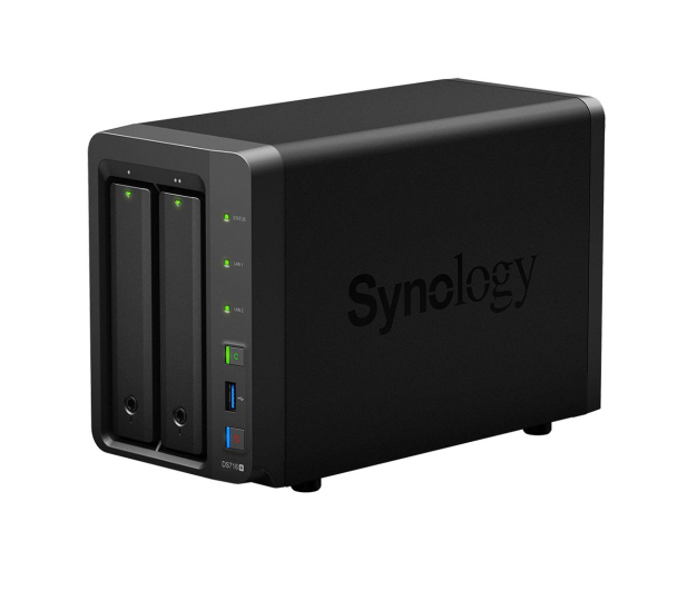 Synology DS716+ (2xHDD, 4x1.6-2.08GHz, 2GB, 3xUSB, 2xLAN) - 269861 - zdjęcie